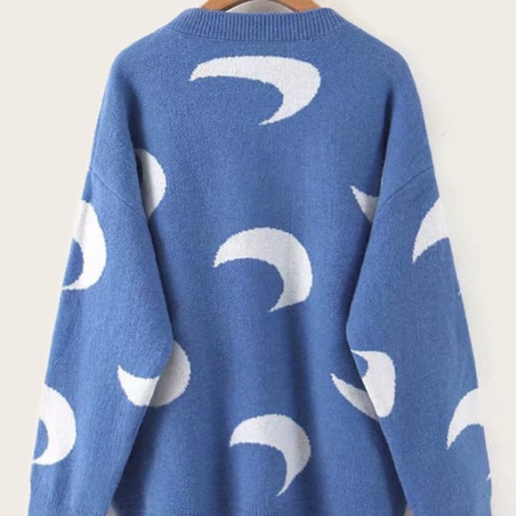 1 LEFTπCrescent Moon Sweater - Picture 2 of 7